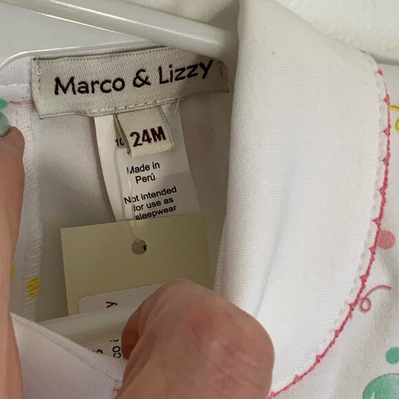 Marco & Lizzy Birthday Pima Dress NWT 24mo - Picture 2 of 4
